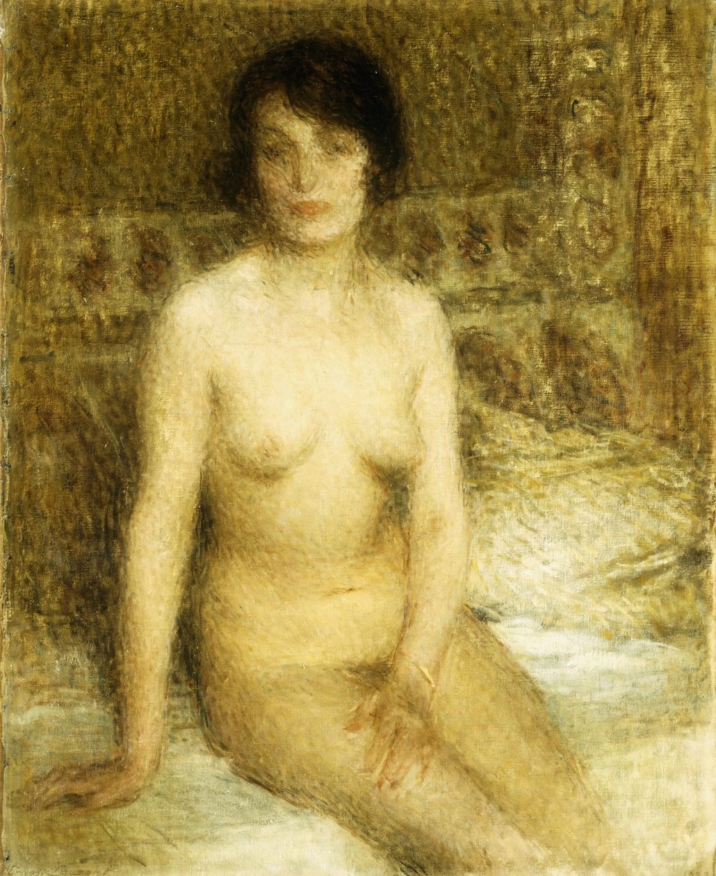 Un nudo seduto